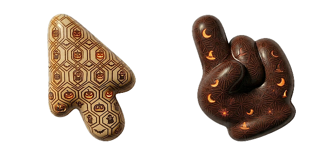 Halloween Shiny Plastick 3D