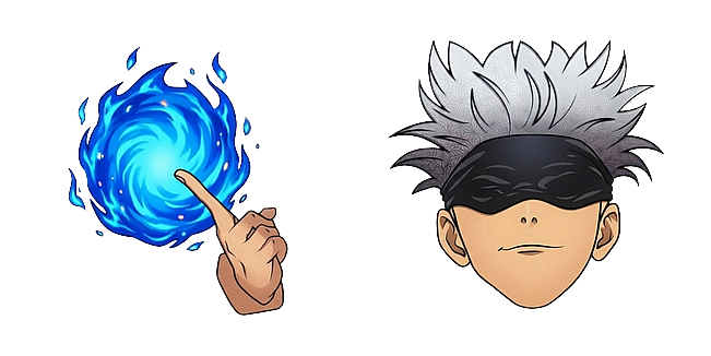 Jujutsu Kaisen Gojo Blue Flame