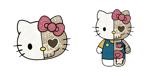 Cute Anatomical Hello Kitty