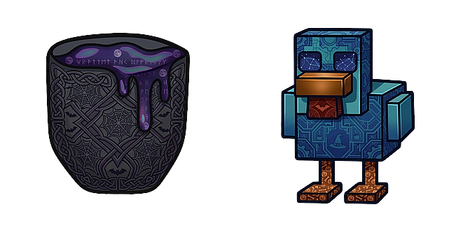 Minecraft  Dark Chicken & Dark Lava
