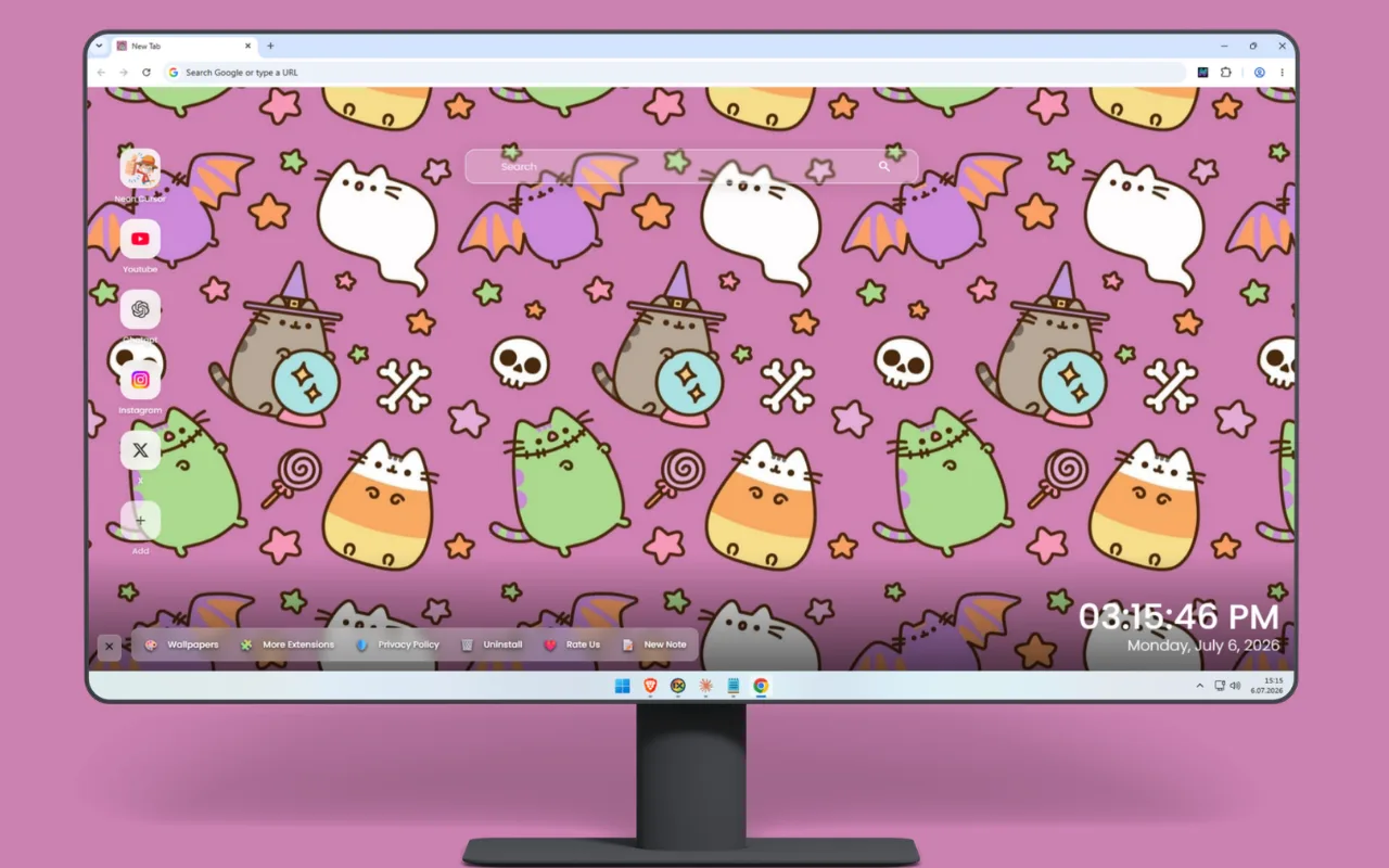 Pusheen Cat Wallpaper