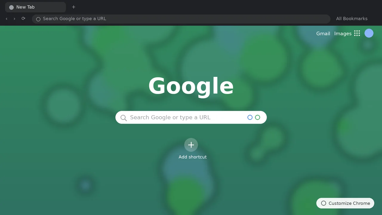 Autumn Canopy Chrome Theme