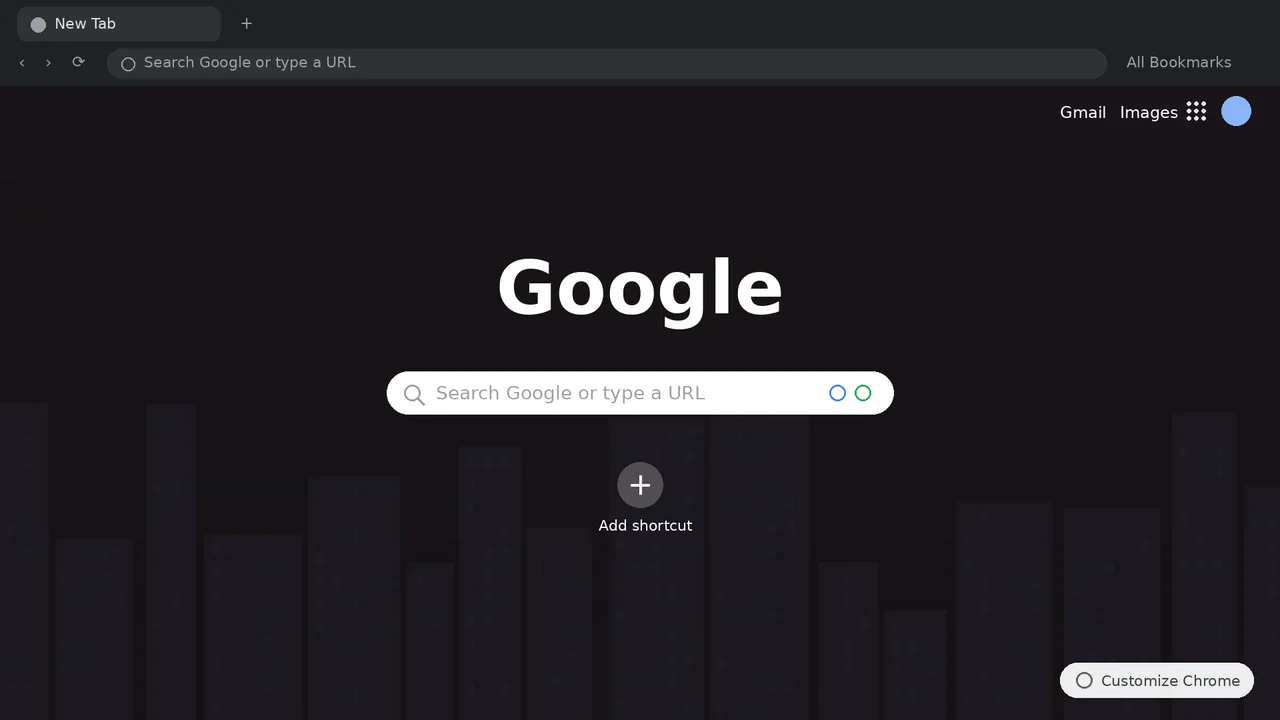 Charcoal Abyss Chrome Theme