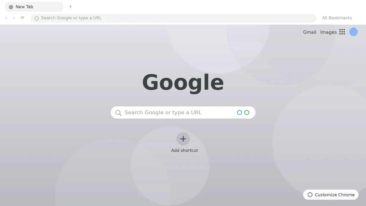 Cloud Linen Chrome Theme