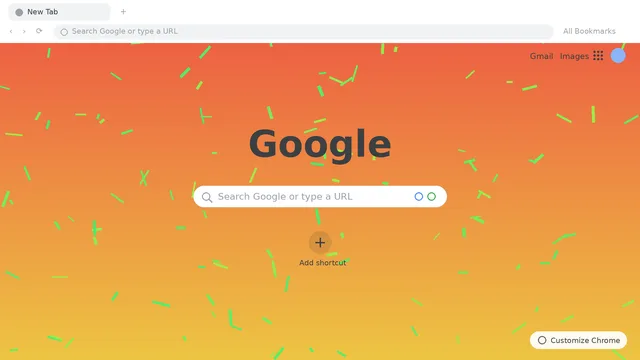Coral Rush Chrome Theme