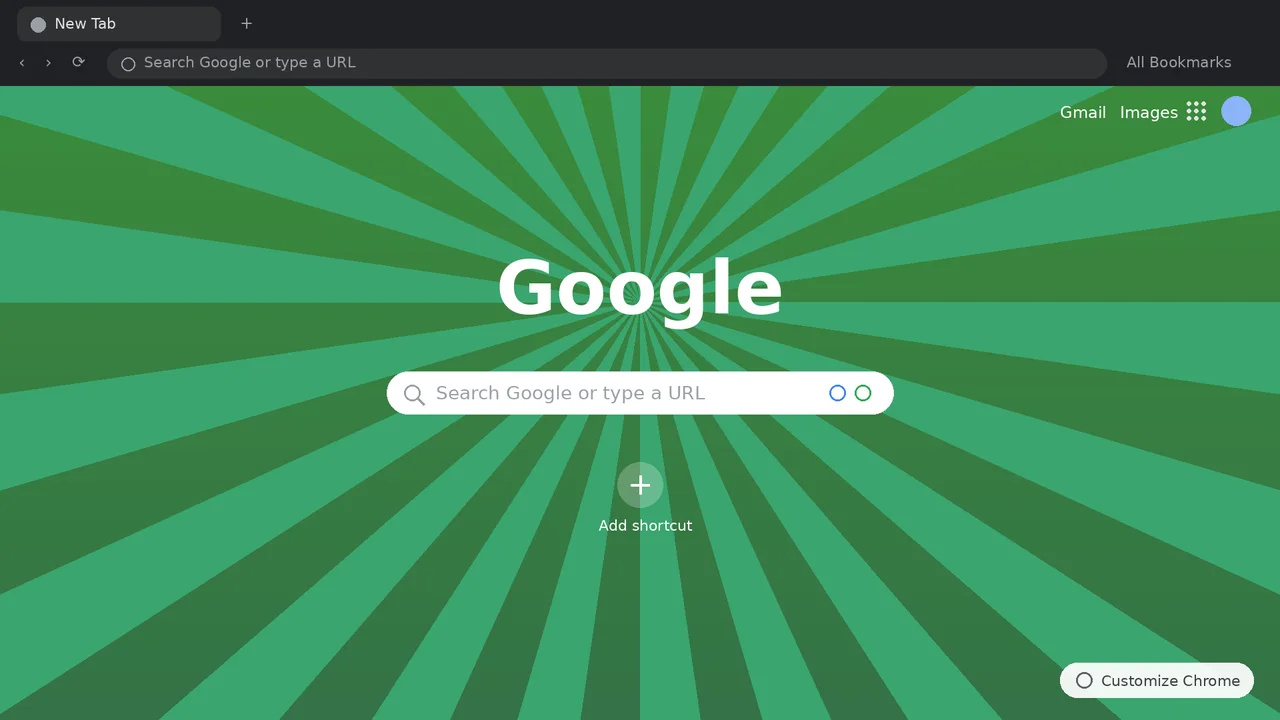 Gradient Layer Chrome Theme