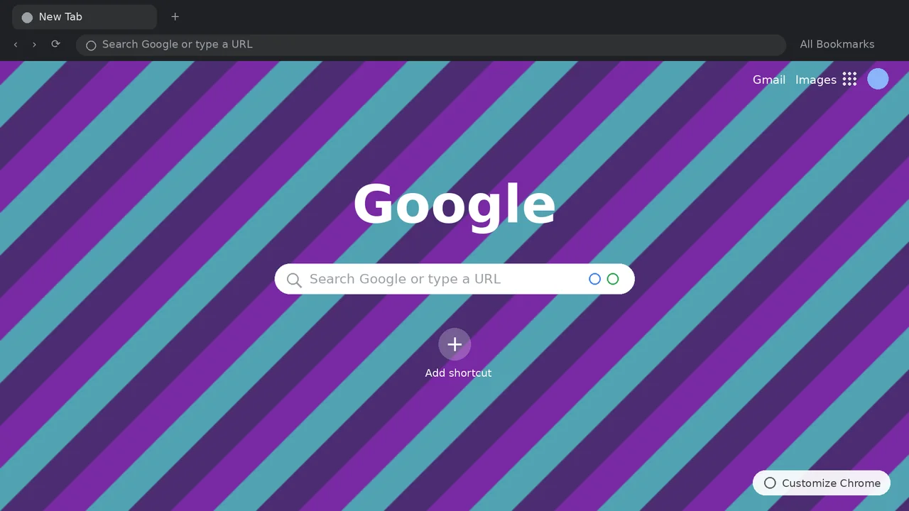 Gradient Loop Chrome Theme