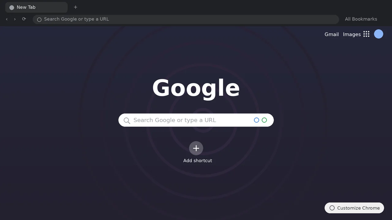 Obsidian Night Chrome Theme