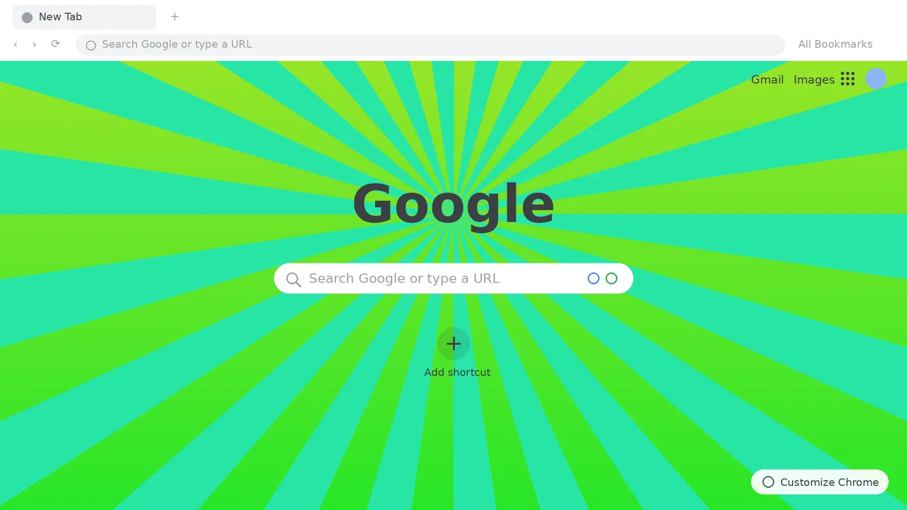 Pop Party Chrome Theme
