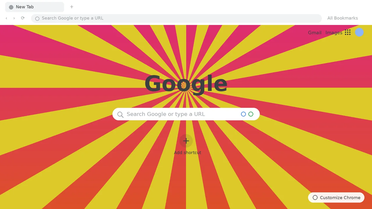 Rainbow Mix Chrome Theme