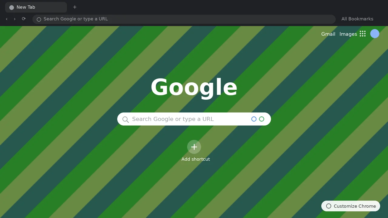 River Field Chrome Theme