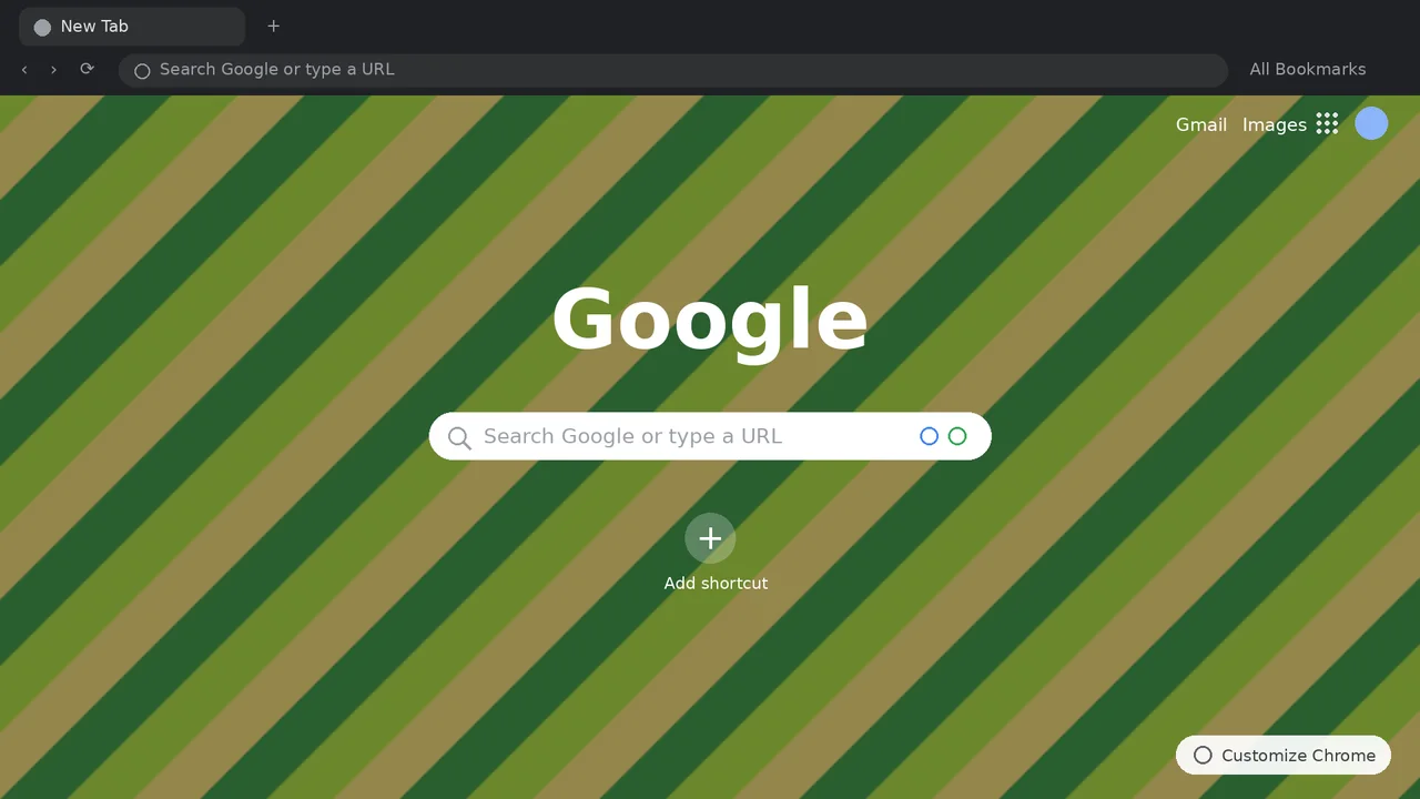 Sage Bank Chrome Theme