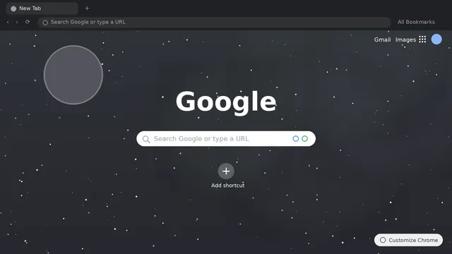 Shadow Fade Chrome Theme
