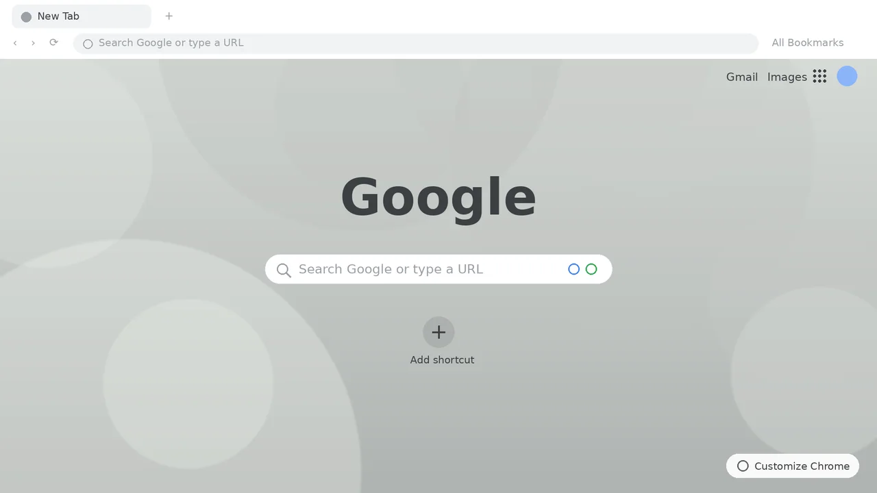 Soft Space Chrome Theme