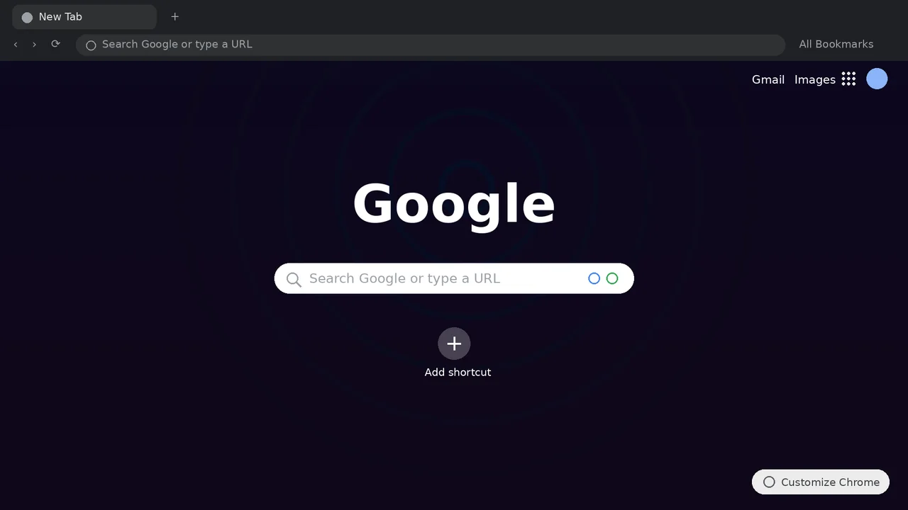 Solar Flare Chrome Theme