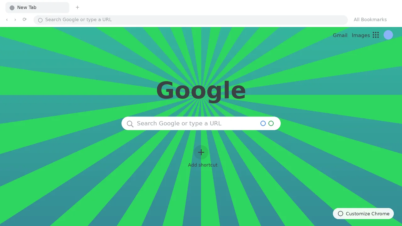 Vivid Layer Chrome Theme