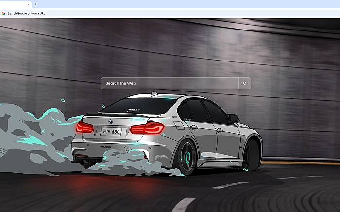 BMW F30 Drifting Live Wallpaper