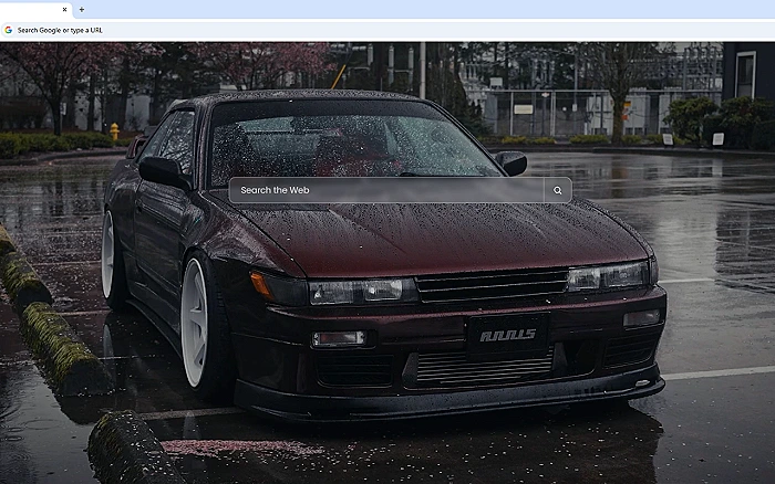 Nissan Silvia S13 Gloomy Rain Live Wallpaper