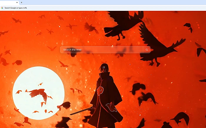 Itachi Akatsuki Sunset Crows Live Wallpaper