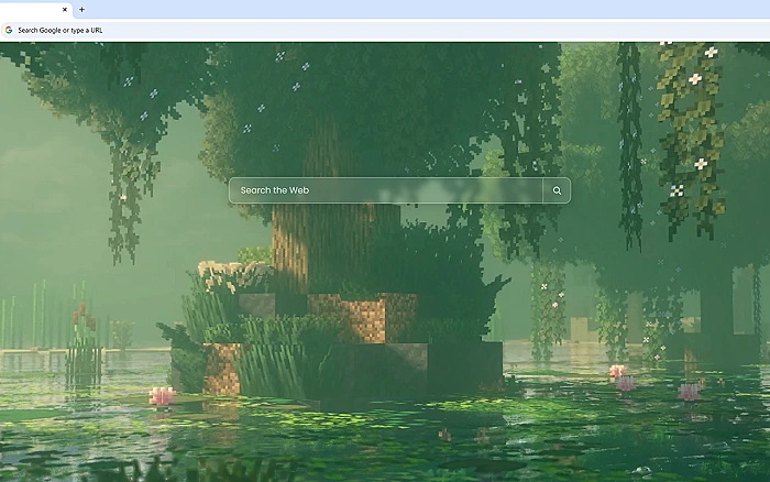 Garden Lake Minecraft Live Wallpaper