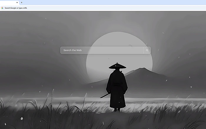 Silent Blade Samurai Monochrome Live Wallpaper
