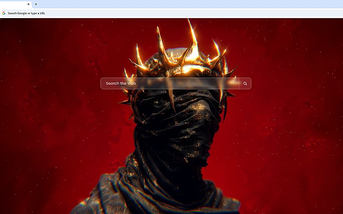 Gothic Golden Crown King Live Wallpaper