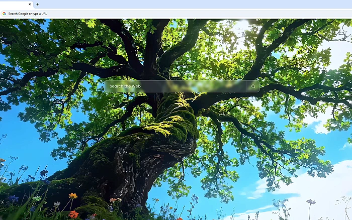 Green Tree Live Wallpaper