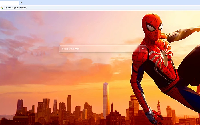 Marvel's Spider-Man Sunset Cityscape Live Wallpaper