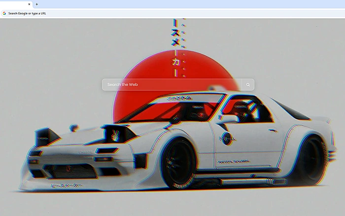 Custom JDM Mazda RX-7 Retro Car Live Wallpaper