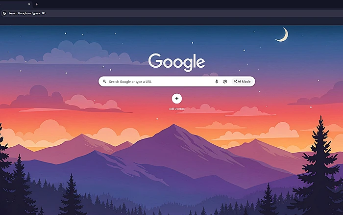 Mountain Sunset Landscape