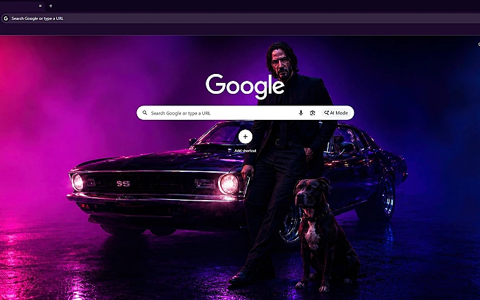 John Wick and Dog