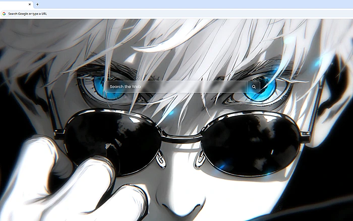 Gojo Sunglasses Monochrome Jujutsu Kaisen Live Wallpaper
