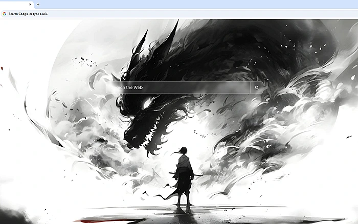 Samurai Vs Shadow Dragon Live Wallpaper