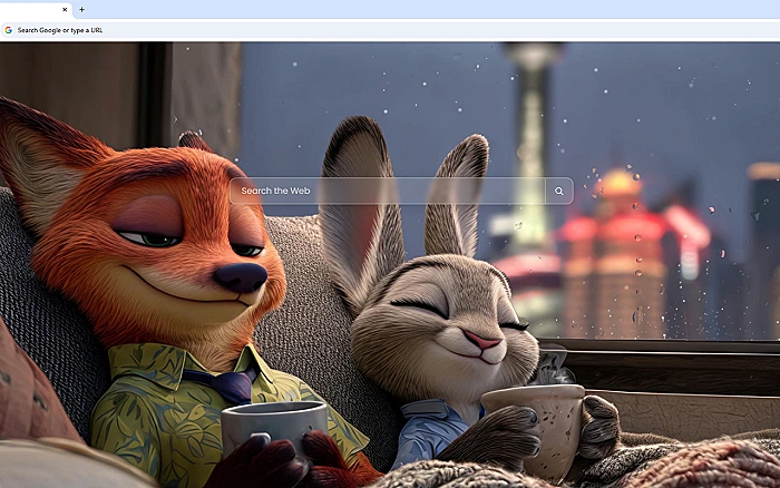 Nick & Judy Relax - Zootopia Live Wallpaper