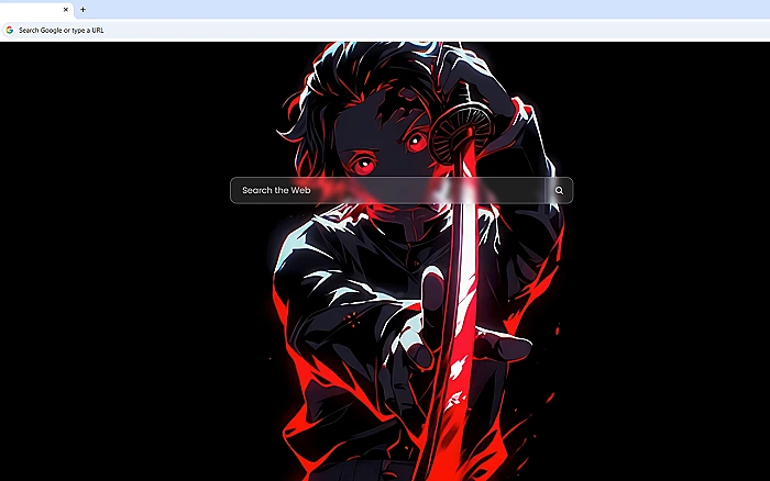 Tanjiro Crimson Nichirin Kimetsu No Yaiba Live Wallpaper