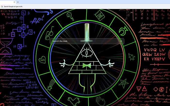 Bill Cipher Gravity Falls Live Wallpaper