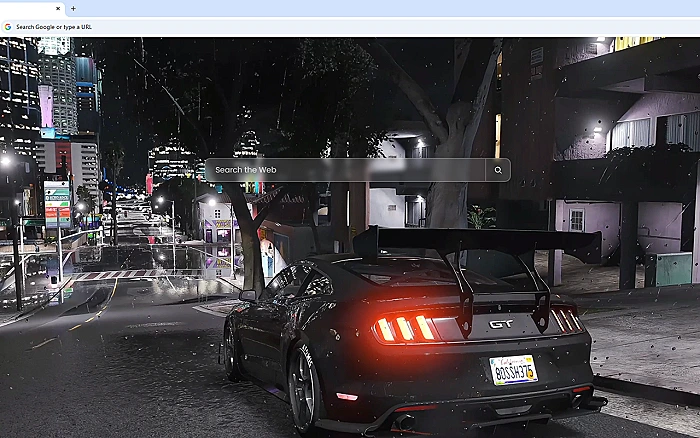 Ford Mustang GT GTA 5 Live Wallpaper