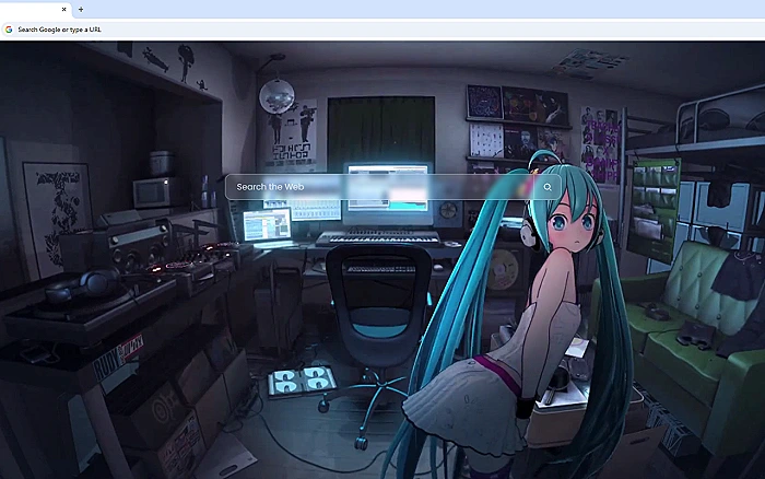 Hatsune Miku's Room Live Wallpaper