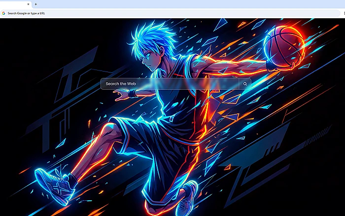 Kuroko Neon Dunk Live Wallpaper
