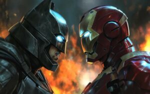 Iron Man vs Batman Live Wallpaper