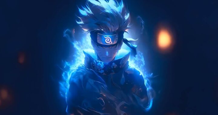 Kakashi Blue Aura Live Wallpaper