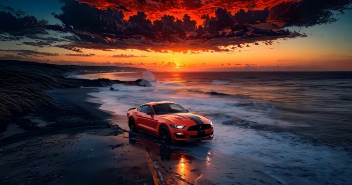 Red Mustang Live Wallpaper