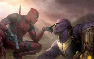 Deadpool and Thanos Live Wallpaper
