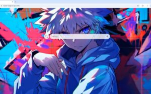 Killua Graffiti Cool Live Wallpaper