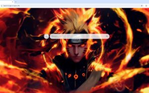 Naruto Fire Burst Live Wallpaper