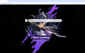 Solo Leveling Glitch Live Wallpaper
