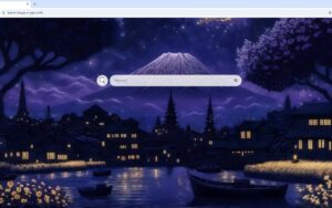 Mount Fuji Aesthetic Live Wallpaper