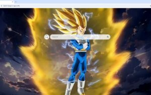 Super Saiyan Vegeta Dragon Ball Live Wallpaper